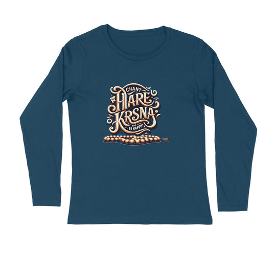 Chant Hare Krsna and Be Happy Full Sleeve T-shirt