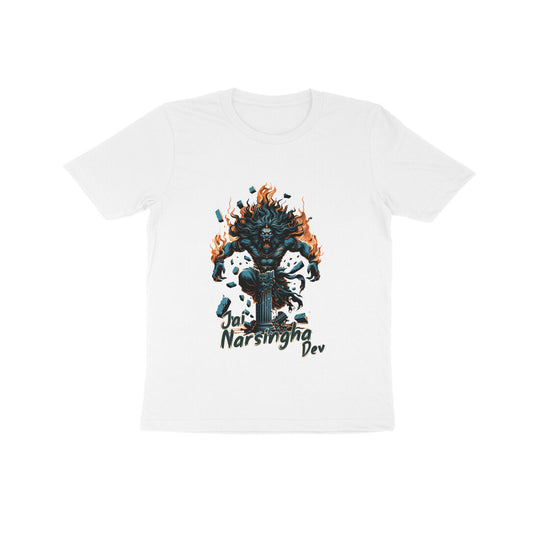 Jai Narsingha Dev Half Sleeve T-shirt (K)
