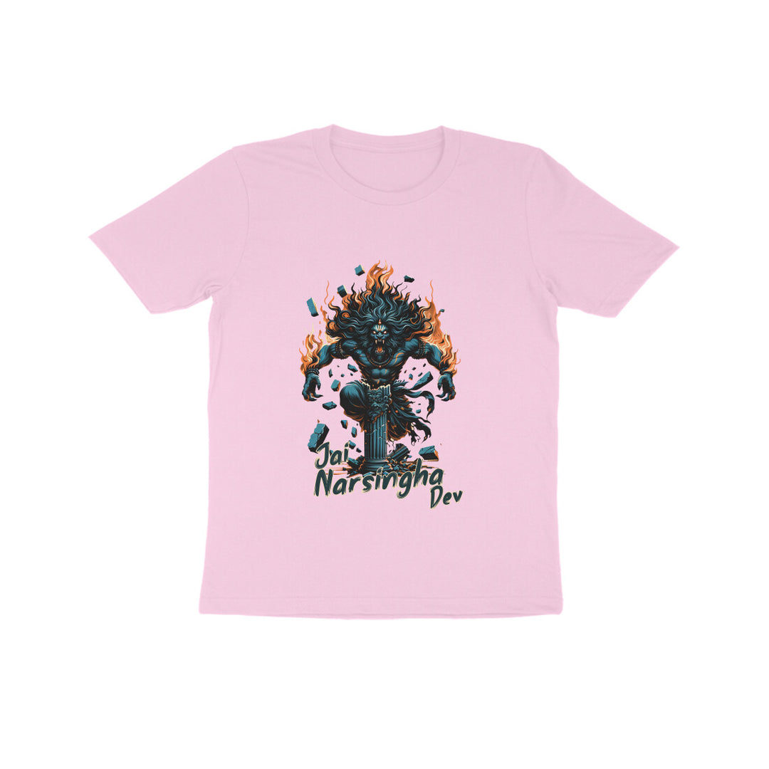 Jai Narsingha Dev Half Sleeve T-shirt (K)