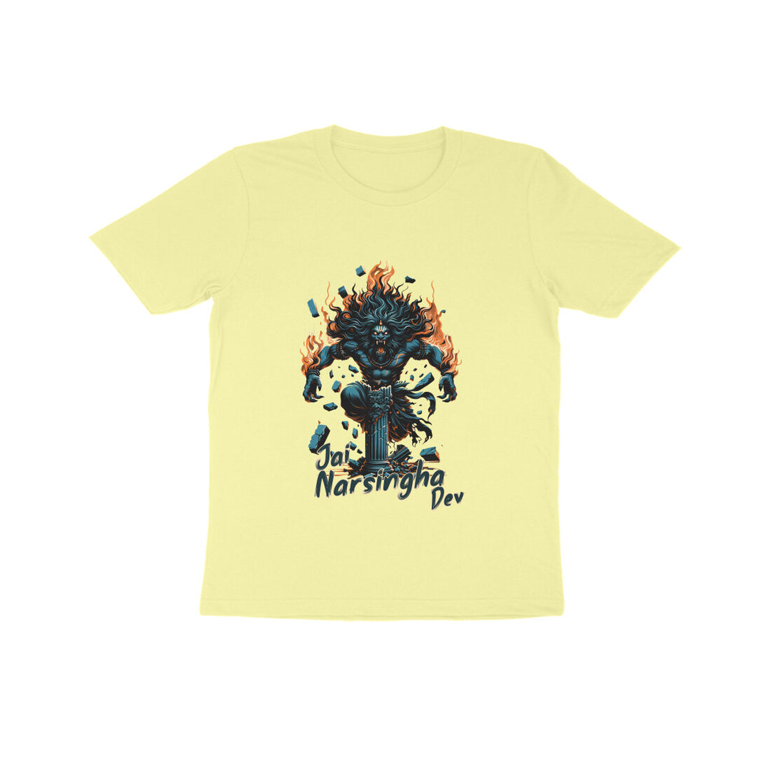 Jai Narsingha Dev Half Sleeve T-shirt (K)