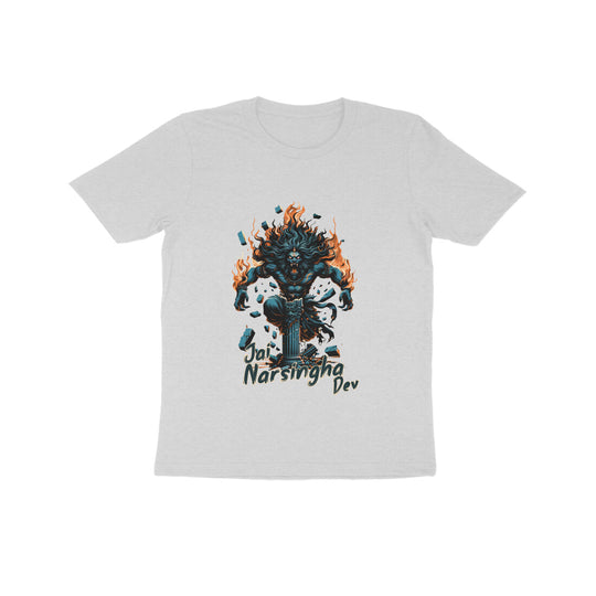 Jai Narsingha Dev Half Sleeve T-shirt (K)