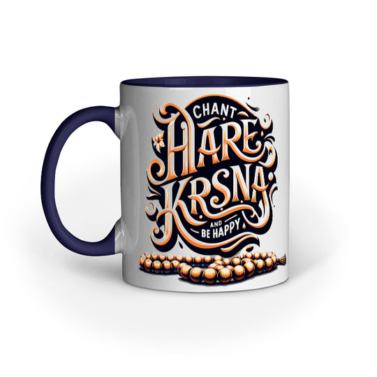 Chant Hare Krsna and Be Happy Ceramic Mug