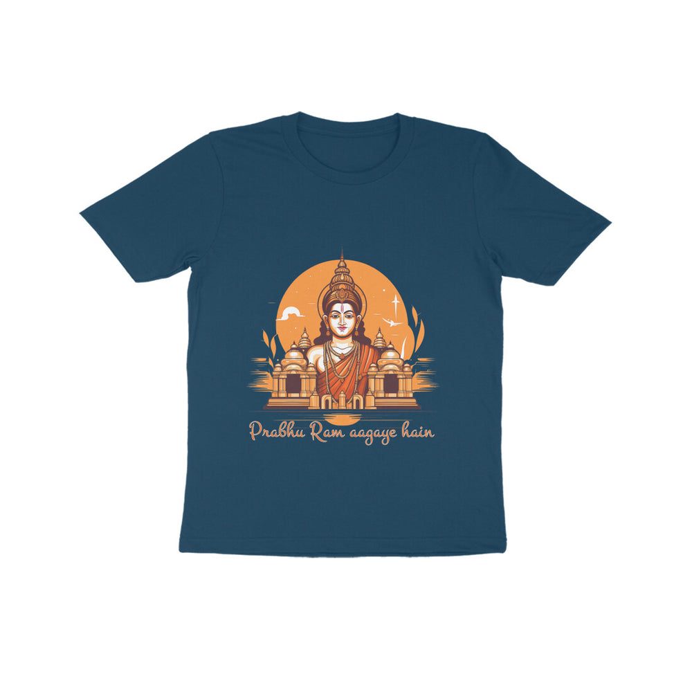 Prabhu Ram Aagaye Hain Half Sleeve T-shirt (K)